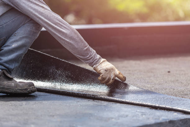 Professional Emergency Waterproofing technician working in Rosedale, IN
